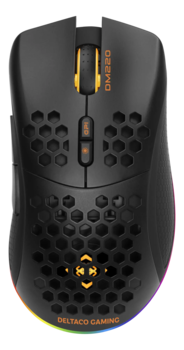 Deltaco DM220 Trådløs Letvægt RGB Gaming