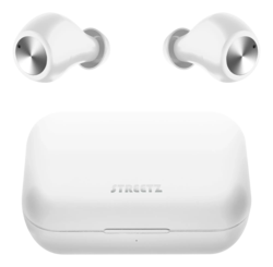 STREETZ Trådløs In-Ear Hovedtelefoner med Ladeetui - Hvid