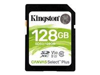 KINGSTON 128GB SDXC Canvas Select Plus