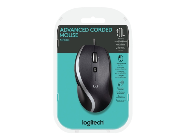 Logitech M500s Advanced Corded Mouse