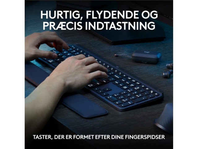 Logitech MX Keys S Combo - Tastatur og mus-sæt