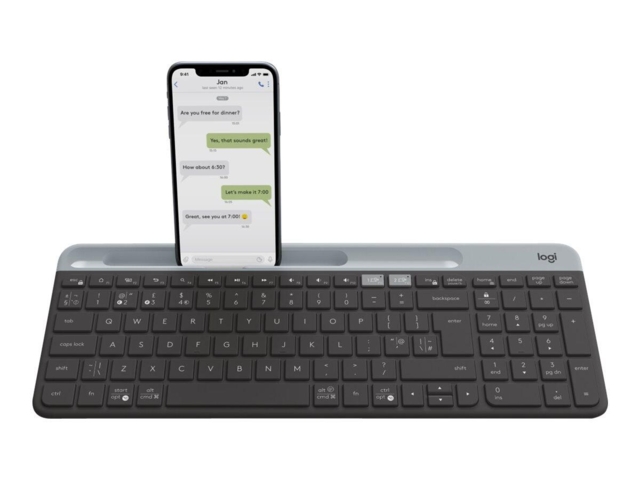 Logitech Slim Multi-Device K580 - Tastatur - Bluetooth