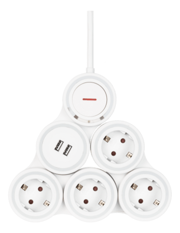 Deltaco Fleksibel strømskinne 1.4m