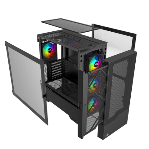 Nordic Gaming Munin RGB Tower Black