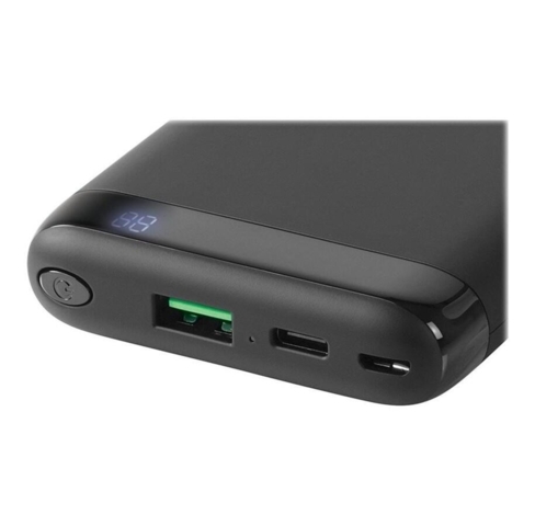 Deltaco PB-Q1001 Power Bank 10 000 mAh Qi 10 W USB-C PD