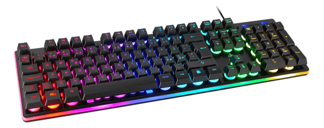 DELTACO DK220 RGB Membrane Keyboard