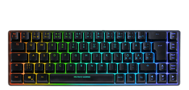 DELTACO DK240 RGB Membrane 60% Keyboard