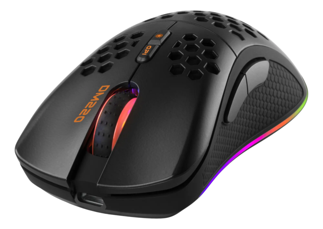 Deltaco DM220 Trådløs Letvægt RGB Gaming