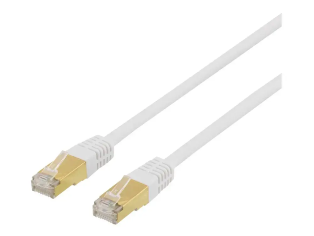 Patch kabel CAT7 2m UTP Hvid