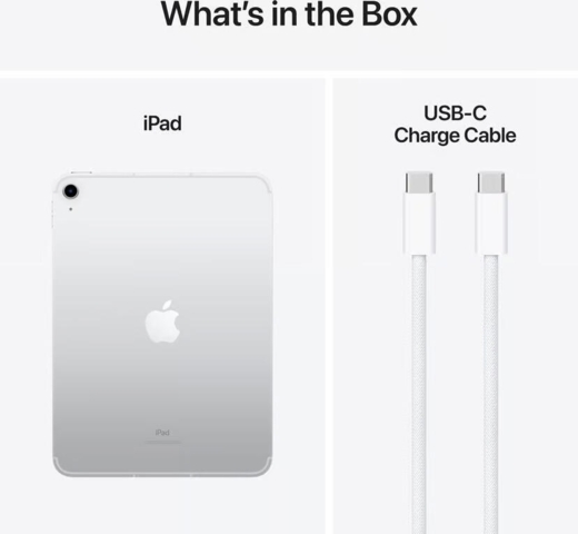 Apple iPad Wi-Fi 10,9" 64GB 10.Gen Sølv