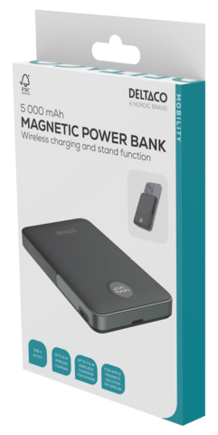 Deltaco PB-Q1007 Power Bank 5 000 mAh