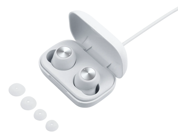 STREETZ Trådløs In-Ear Hovedtelefoner med Ladeetui - Hvid