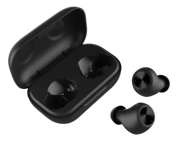 STREETZ Trådløs In-Ear Hovedtelefoner med Ladeetui - Sort