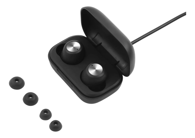 STREETZ Trådløs In-Ear Hovedtelefoner med Ladeetui - Sort