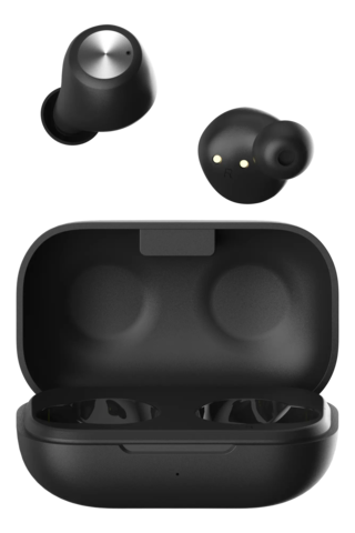 STREETZ Trådløs In-Ear Hovedtelefoner med Ladeetui - Sort